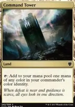 Command Tower - Commander 2017 #242/309 MTG Magic The Gathering - Image 1