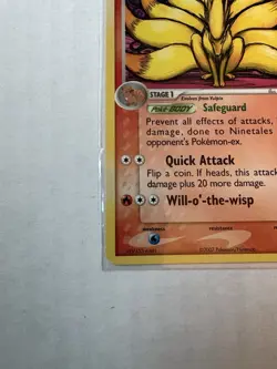 Pokemon TCG Ninetales 19/108 Power Keepers Non-Holo LP Condition - Image 5
