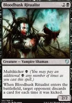 Bloodhusk Ritualist - Commander 2017 #101/309 MTG Magic The Gathering - Image 1