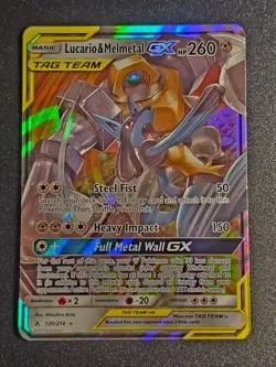 Pokemon TCG - Lucario & Melmetal GX 120/214 Unbroken Bonds - Image 1