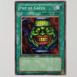 Pot of Greed - SD2-EN017 - NM/VLP - Common - 1st ed - Yugioh - Image 1