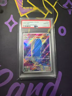 2025 POKEMON JOURNEY TOGETHER #162/159 WAILORD ILLUSTRATION RARE PSA 10 - Image 1