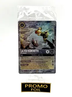 LORCANA carte promo FR9 11/P3 La fee Clochette 🌟Foil🌟neuve sous blister! - Image 2