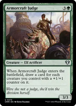Armorcraft Judge - Commander Masters #0273 MTG Magic The Gathering - Image 1