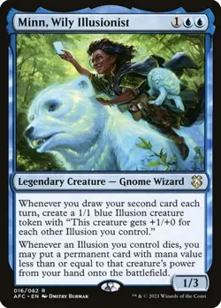 Minn, Wily Illusionist AFC NM MTG - Image 1
