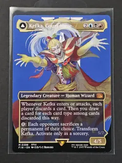 MTG Final Fantasy Kefka, Court Mage M (0398) (Borderless) Non-foil - Image 1