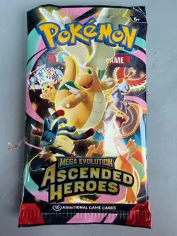 Pokemon TCG SEALED Ascended Heroes Booster Pack of Five - Image 2
