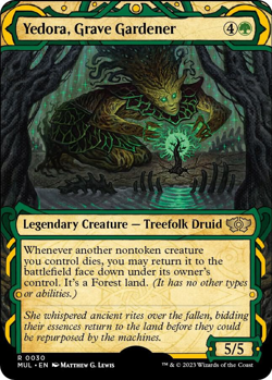 MTG 1x Yedora,Grave Gardener FOIL (M/NM) March of the Machine Multiverse Legends - Image 1