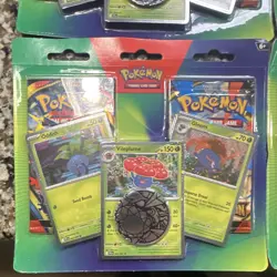 Pokemon TGC Lot of 4! Mega Evolution Packs W/ Foil Oddish Gloom Vileplume - Image 2