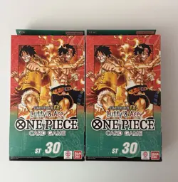 Brand New Sealed One Piece TCG Starter Deck ST-30 - Luffy and Ace English - Image 1