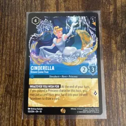 Disney Lorcana Cinderella - Dream Come True 155/204 Legendary - Image 1