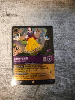 Snow White - Merry as the Morning - 37 - Foil - Wilds Unknown - Lorcana - Image 1
