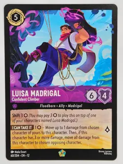 Lorcana - 60/204 Luisa Madrigal - Confident Climber - Legendary - Image 1