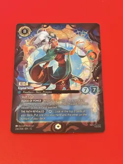 Kida - Crystal Scion (Enchanted) 236/204 Wilds Unknown Holo - Image 1