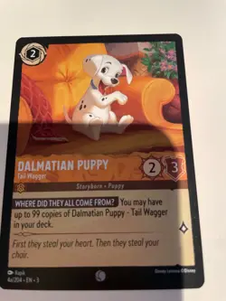 Dalmatian Puppy - Tail Wagger - Lorcana - Into the Inkland - 4a - Non-Foil - Image 1