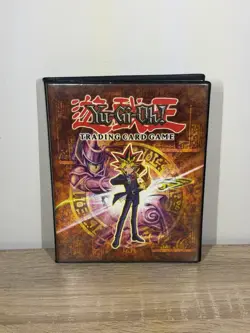 Yu-Gi-Oh Vintage Collection Binder Book Card Holder Yugioh 1996 - With Cards - Image 1