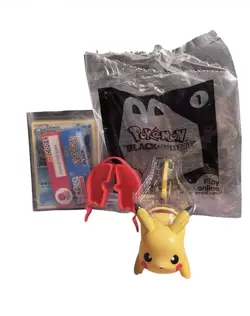 2012 Mcdonald’s Pokemon Happy Meal Toy & Pokemon Card MINT - Image 1