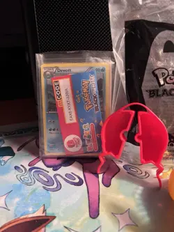 2012 Mcdonald’s Pokemon Happy Meal Toy & Pokemon Card MINT - Image 2