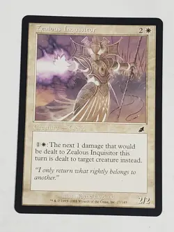 MTG Zealous Inquisitor (Scourge/White/C) - BGM - Image 1