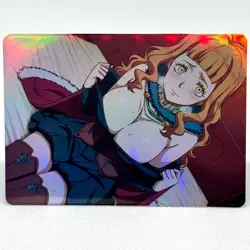 Black Clover Mimosa Vermillion Goddess Anime Waifu ACG Foil Card - Image 1