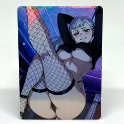 Black Clover Noelle Silva Goddess Anime Waifu ACG Foil Card - Image 1