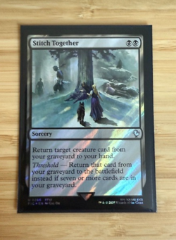 MTG: Stitch Together (Surge Foil) Commander: Final Fantasy Surge Foil NM - Image 1