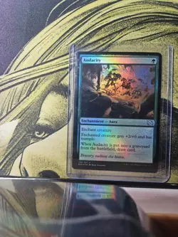 Audacity 169 Uncommon The Brothers' War Magic: The Gathering Foil Near Mint - Image 1