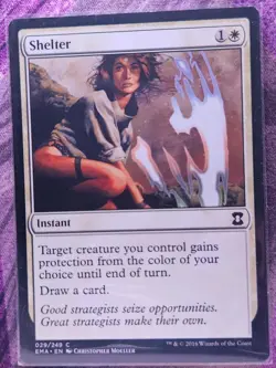 Shelter 29 Common Eternal Masters Magic: The Gathering Lightly Played - Image 1