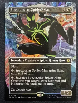 MTG Marvel's Spectacular Spider-Man SPM #0238 (Borderless) Textured Foil - Image 1