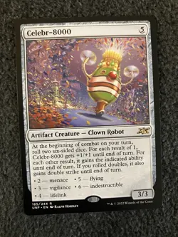 Magic the Gathering MTG - Celebr-8000 - Unfinity - Image 1