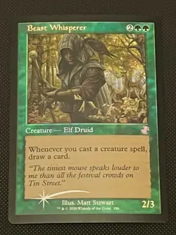 Beast Whisperer – Time Spiral Remastered (TSR) English Foil NM - Image 1