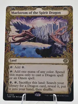 MTG Tarkir Dragonstorm Maelstrom of the Spirit Dragon (Showcase) #326 NM - Image 1