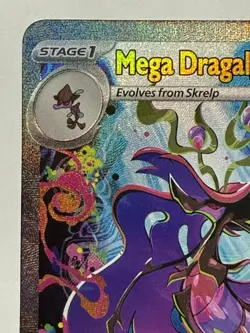 Pokemon TCG Mega Dragalge ex #118/086 SIR Chaos Rising Special Illustration Rare - Image 3