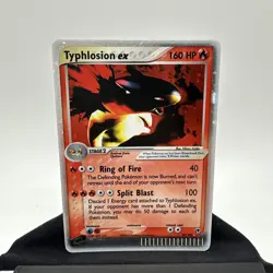 2003 Pokemon Sandstorm 99/100 Typhlosion ex Holo Light Play LP- / MP+ - Image 1