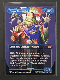 MTG Final Fantasy Gogo, Master of Mimicry (Borderless) Non-foil M 377 - Image 1