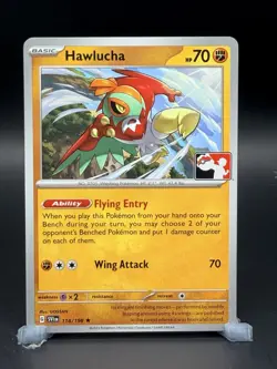Hawlucha Pokemon Prize Pack Series 3 Promo Pokemon Play Stamp - Image 1