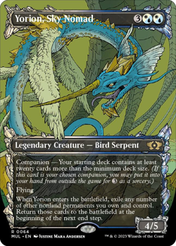 MTG 1x Yorion, Sky Nomad (M/NM) March of the Machine Multiverse Legends - Image 1