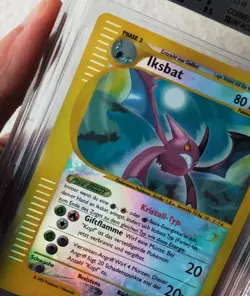 Pokemon Crobat Crystal 147/144 Reverse Holo Rare Iksbat PSA BGS 9 Skyridge Mint - Image 5