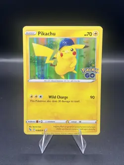 Pikachu 028/078 Pokemon GO Holo - Image 1