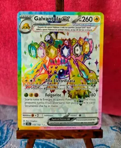Pokemon Galvantula ex Corona Astrale #159/142 Ultra Rara Olografica Ita Mint - Image 1