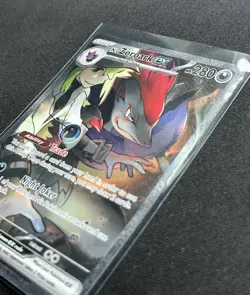 Pokemon TCG N's Zoroark ex 185/159 Sv09 Journey Together SIR Holo 280 HP - Image 3