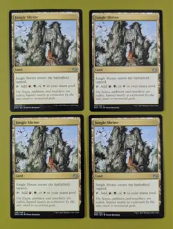 Jungle Shrine x4 Modern Masters 2017 4x Playset Magic the Gathering MTG - Image 1