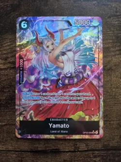 Yamato (Alternate Art) One Piece The Time of Battle OP16-098 Super Rare NM/M - Image 1