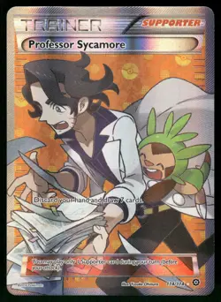 Professor Sycamore 114/114 Ultra Rare Steam Siege Pokemon Near Mint - Image 1