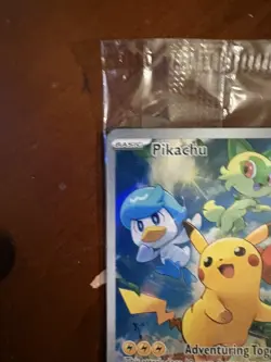 SEALED Pikachu 027 Sv: Scarlet & Violet Promo Cards Holo Pokemon card english - Image 3