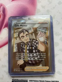 Cafe Master - TG25/TG30 - Pokemon Brilliant Stars Sword Shield Rare Card NM - Image 1