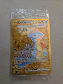 Lapras ex 164 Sv: Scarlet & Violet Promo Cards Holo Sealed - Image 1