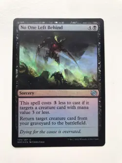 No One Left Behind Foil MTG Magic the Gathering Card NM Near Mint BRO - Image 1