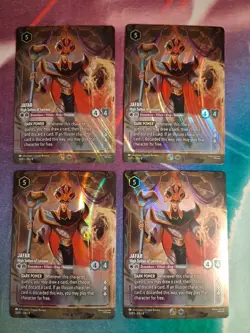 4x Jafar - High Sultan of Lorcana (Store Championship) Lorcana Promo Cards Holo - Image 1