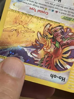 Pokemon TCG Ho-Oh Holo Card Skyridge Secret Rare 2003 149/144 - - Image 3